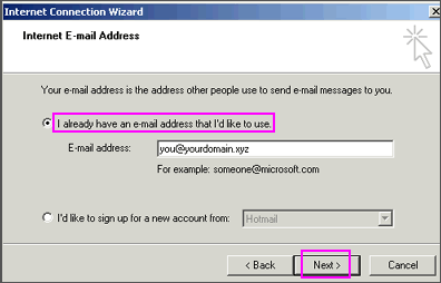 Configure Outlook for NiceNIC POP Email Accounts - NiceNIC.NET